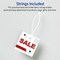 Avery Square Printable Tags with Sure Feed, 1.5" x 1.5", White, 200 Customizable Tags with Strings, Great for Branding, Gift Tags, Price Tags, and More (22849)